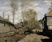 The Stream Of Robec, Rouen - 克劳德·莫奈